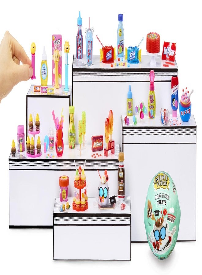 MGA's Miniverse Make It Mini Treats (6 Pack), Mini Collectibles - Mystery Blind Packaging, Candy Theme, DIY, Resin Play, Replica Food, NOT Edible, Collectors, Gift, 8+ - Image 4