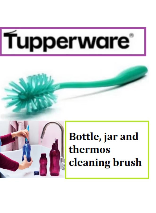 Tupperware Eco cleaning Brush for Bottles, Jar, and Thermos Green Color - Image 1