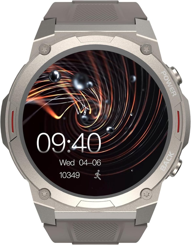 HiFuture Tiered cost purchase alternatives FutureGo MIX2 Bluetooth Calling Smartwatch - Grey Budget friendly trendy design - Image 1