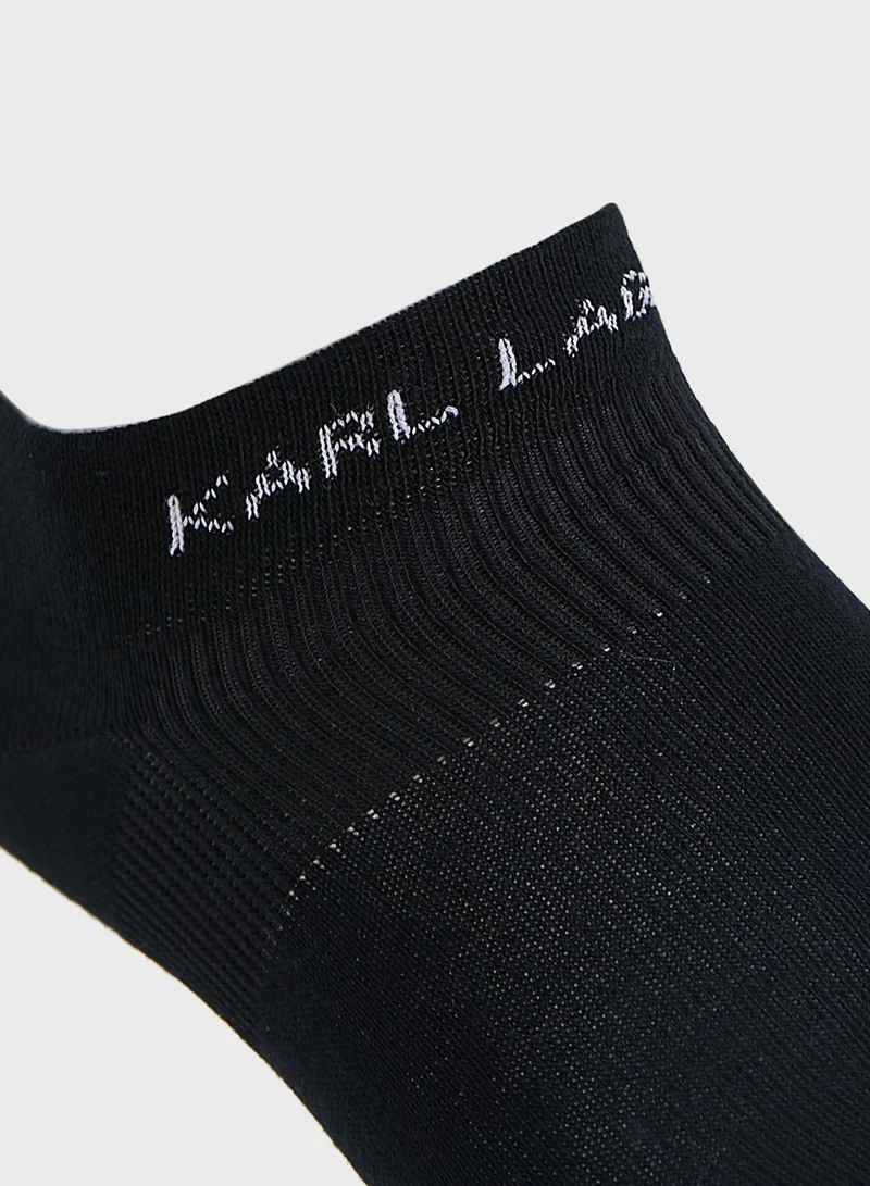 Karl Lagerfeld Logo Socks