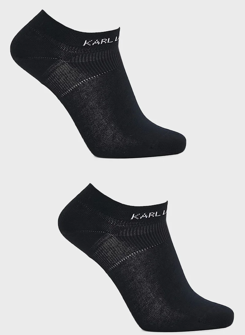 Karl Lagerfeld Logo Socks