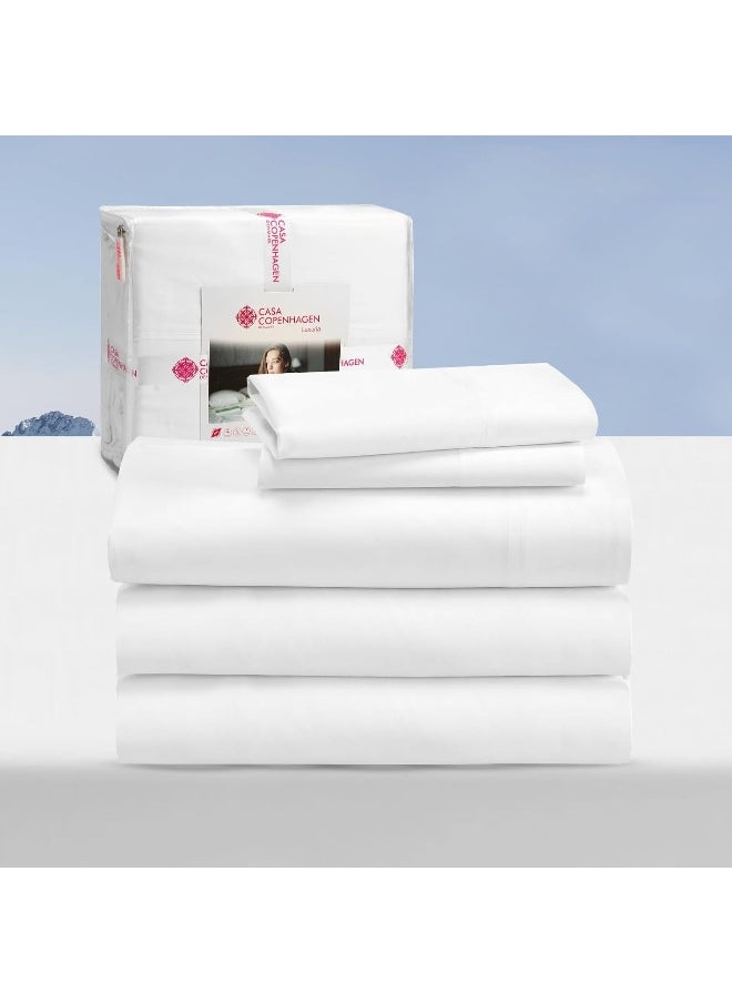 CASA COPENHAGEN Casa Copenhagen Luxuria 5Pcs Splitking Sheet Set 