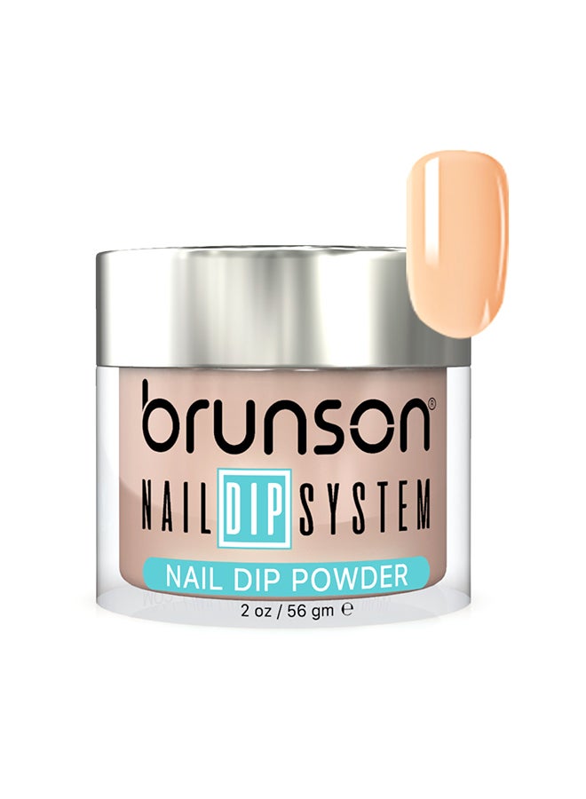 Nail Dip Powder Dip And Buff System Color 56gm, French Nail Art Starter Manicure Salon DIY At Home Odor Free And Long Lasting No Needed Nail Lamp Curing DBK033