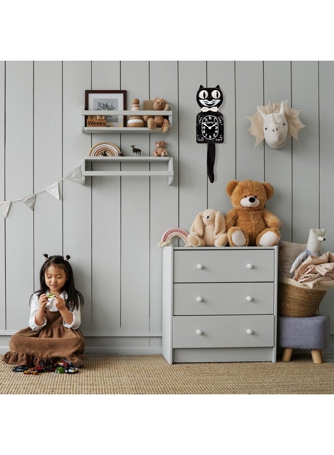 Kit Cat Klock السادة الأصلية (أسود كلاسيكي) - Image 4