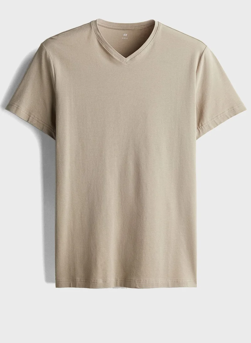H&M 5 Pack Crew Neck T-Shirt