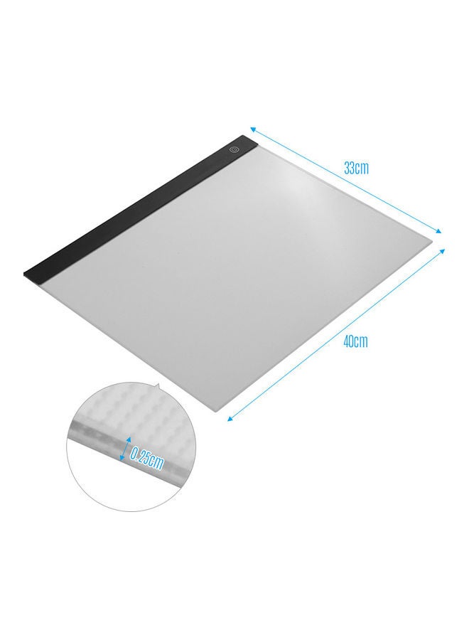 Loquat A3 LED Light Pad Digital Tablet Copyboard White/Black - Image 5