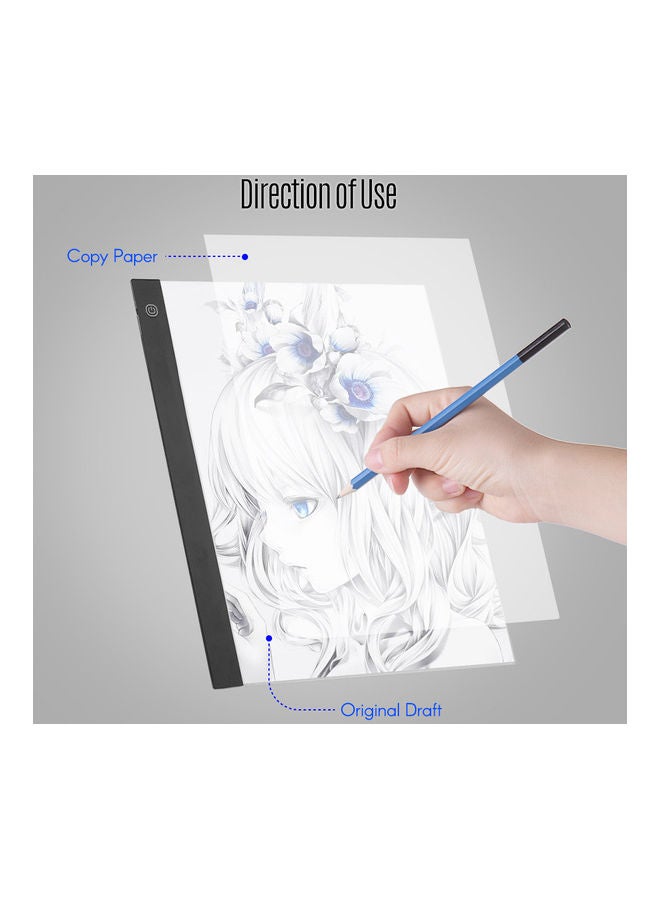 Loquat A3 LED Light Pad Digital Tablet Copyboard White/Black - Image 4