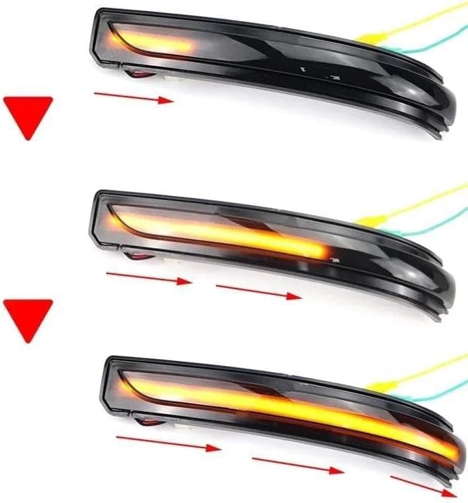Wivplex LED Dynamic Side Mirror Turn Signal Lights for Mercedes-Benz - Image 3