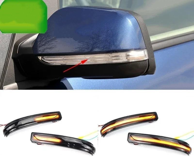 Wivplex LED Dynamic Side Mirror Turn Signal Lights for Mercedes-Benz - Image 2