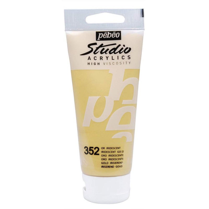 Pebeo Acrylic Fine Studio Acrylics Gold Gold 100ml338oz