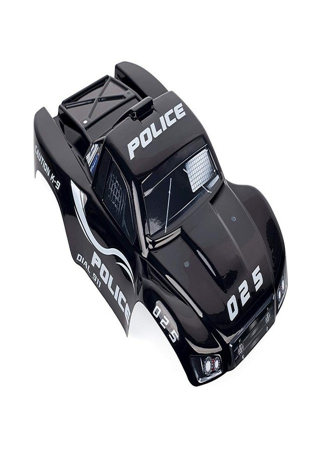SummitLink Compatible Custom Body Police Style Replacement for 1/10 Scale RC Car or Truck (Truck not Included) SS-PO-01 - Image 2