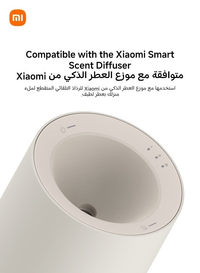 شاومي عبوة إعادة تعبئة موزع العطور الذكي من شاومي، برائحة الخشب والشاي، 135 مل - Image 4