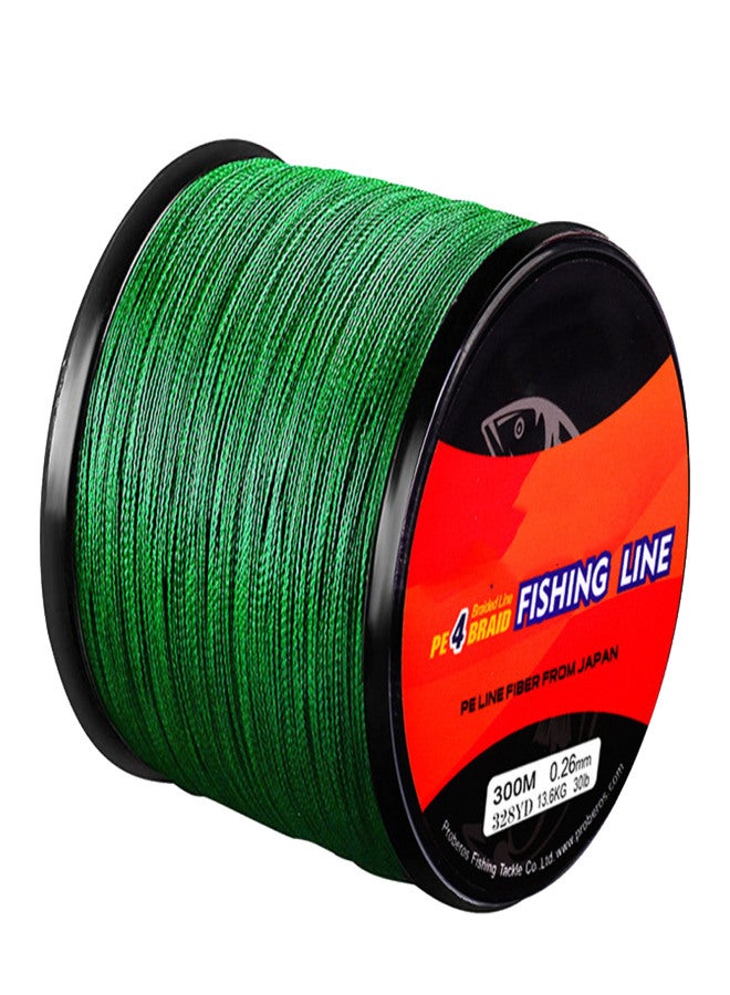 Proberos PE Braided Fishing Line 300m 30lb 2.5 Rock Sea Fishing Line for Saltwater Freshwater Green - Image 1