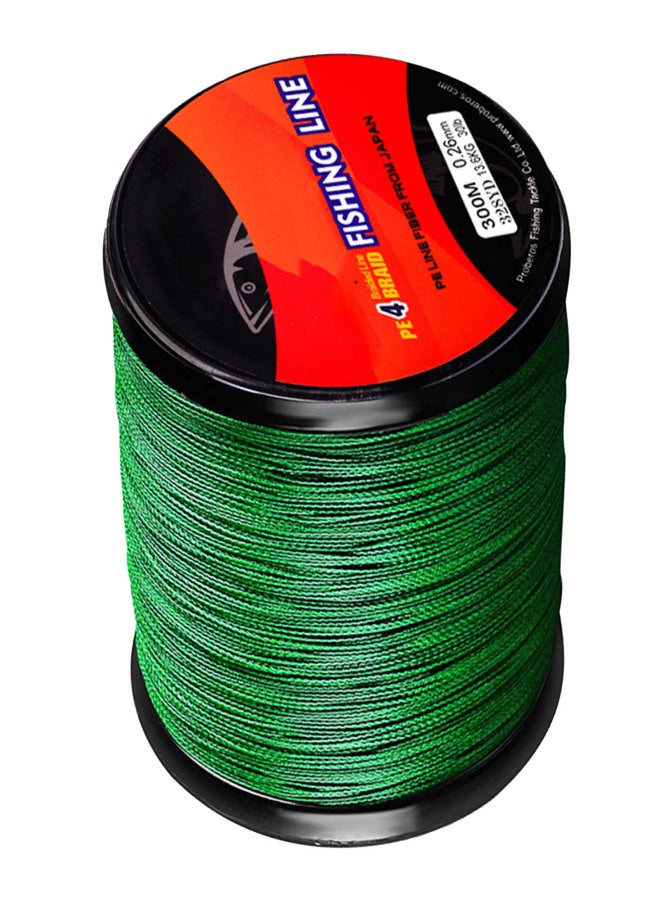 Proberos PE Braided Fishing Line 300m 30lb 2.5 Rock Sea Fishing Line for Saltwater Freshwater Green - Image 2