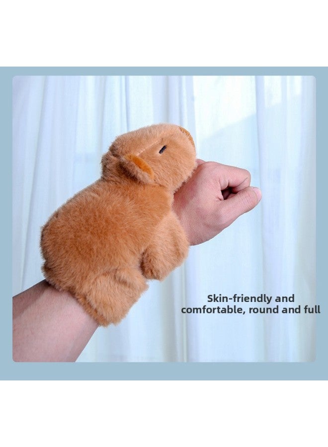 Internet Red Capi Bar Plush Doll Pendant Capybara Toy Schoolbag Hanging Keychain Doll Toy Stall