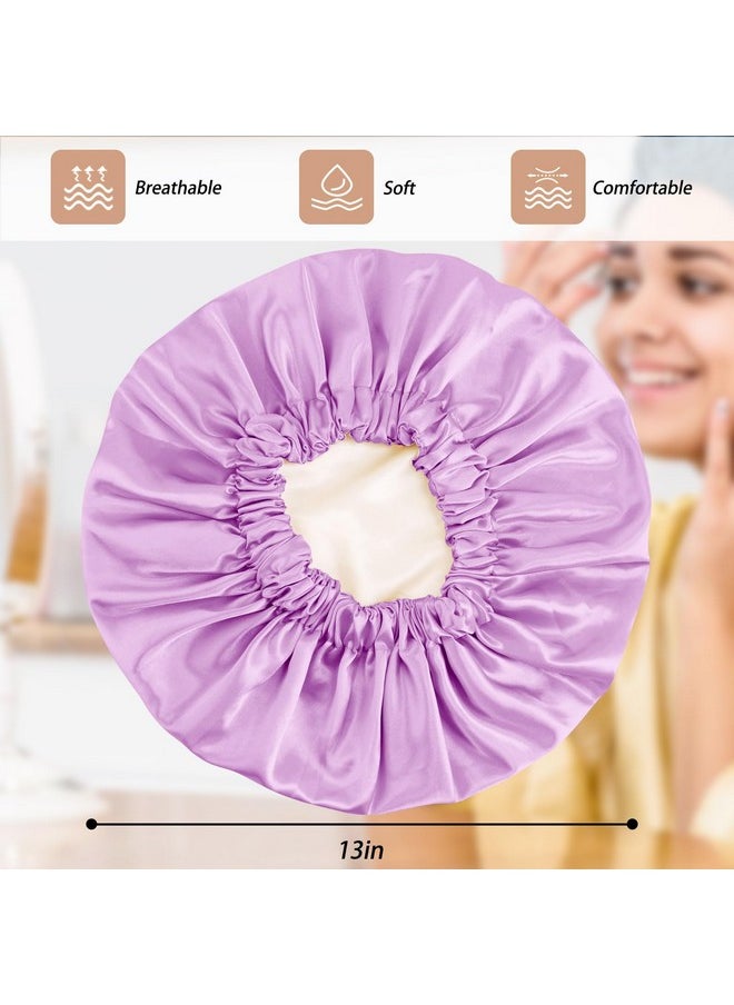 Edoneery - Satin Bonnet Silk Bonnet Hair Bonnet For Sleeping Satin Bonnet For Natural Hair Bonnets For Women Silk Bonnet For Natural Hair - Image 1