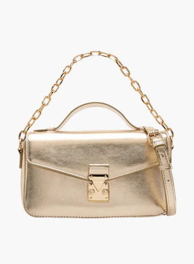 فلورا بيلا من شو إكسبرس Women's Monogram Print Crossbody Bag with Adjustable Strap and Twist Lock