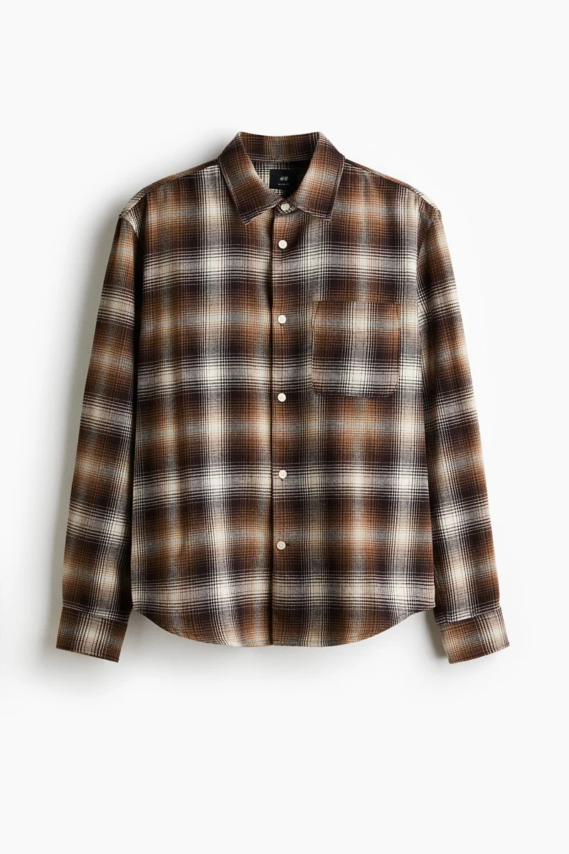 H&M Loose Fit Flannel shirt