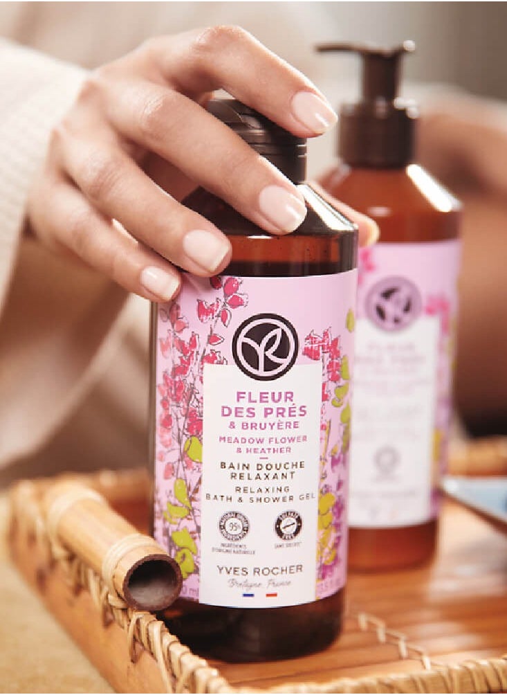 Yves Rocher - Meadow Flower & Heather Relaxing Bath & Shower Gel - Image 1