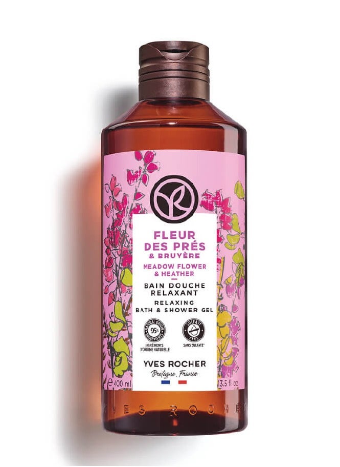 Yves Rocher - Meadow Flower & Heather Relaxing Bath & Shower Gel - Image 1