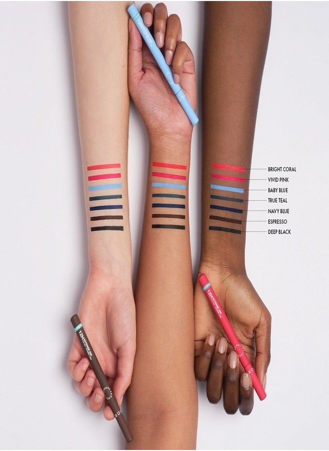 SEPHORA - SEPHORA COLLECTION 12h Intense Ink Classic Line - Precise, Intense Felt-Tip Eyeliner 01 Deep Black - Matte Deep Black 1ml - Image 1