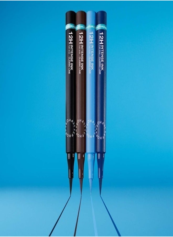 SEPHORA - SEPHORA COLLECTION 12h Intense Ink Classic Line - Precise, Intense Felt-Tip Eyeliner 01 Deep Black - Matte Deep Black 1ml - Image 1