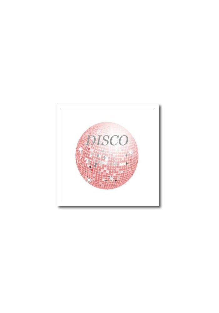 3dRose Pink Disco Ball Iron-On Heat Transfer - Multi-Colour, 10-inch x 10-inch - Image 1