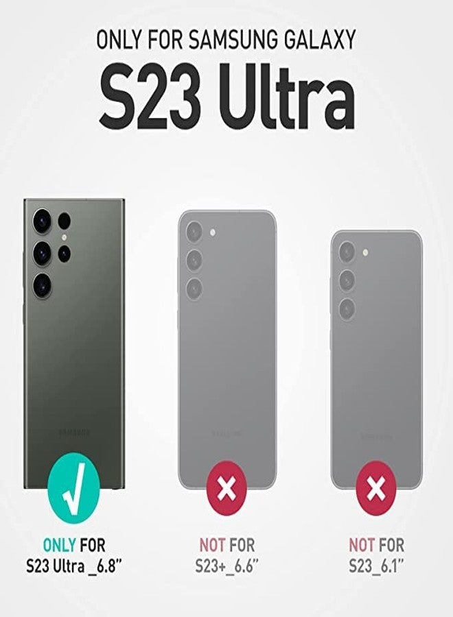 SUPCASE [Unicorn Beetle Pro] Case Designed For Samsung Galaxy S23 Ultra (2023), [Extra Front Frame] Full-Body Dual Layer Rugged Belt-Clip & Kickstand Case with Built-in Screen Protector - Camo Gray - Image 2