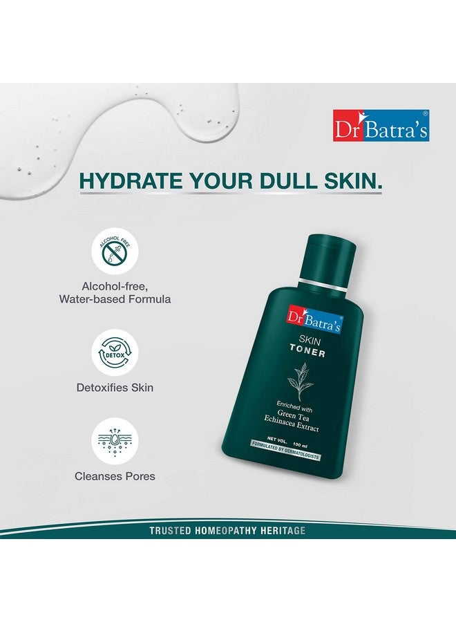 Dr Batra's Intense Moisturizing Cream Enriched With Natural Echinaces & Vitamin E 100 Gm + Skin Toner100 Ml - Image 3