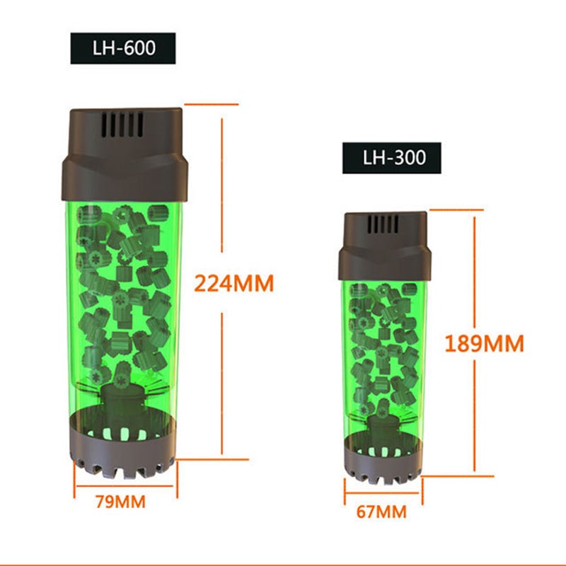 Fluidized Filter Practical Cleaning Tool Cleaner Water Filter for Fish Aquarium (LH300) - Image 3