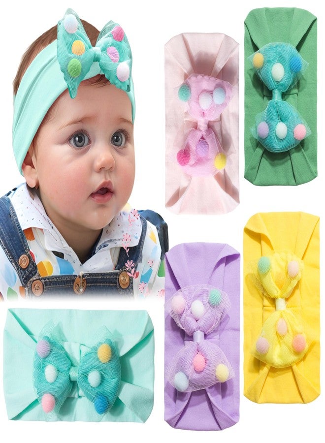 BEMBIKA Baby Headband The Ultimate Hairband For Baby Girl Kids’ Elastic Headbands Girls Head Band and Hair Accessories Soft And Strechy-(Mint Green) - Image 1