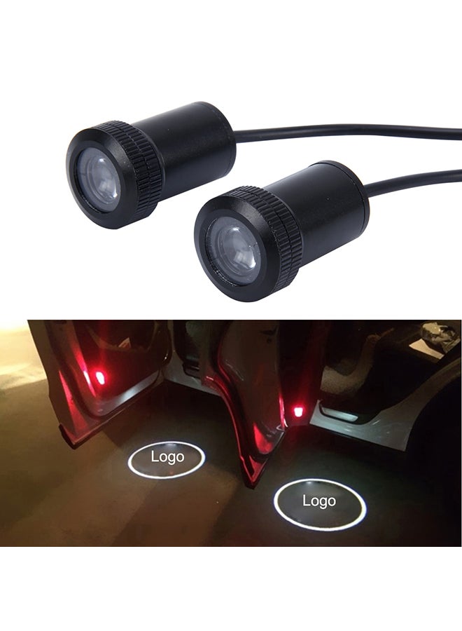 Loquat LED Ghost Shadow Light Car Door LED Laser Welcome Decorative Light - Image 2