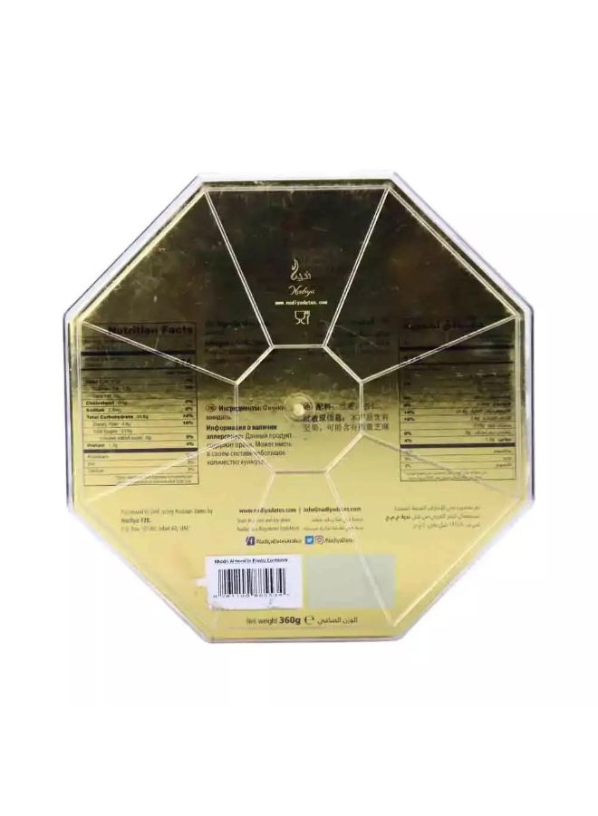 Nadiya Nadiya Khodri Dates with Almond- 360gms - Image 2