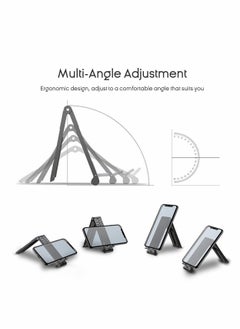 Y&D Laptop Stand, Portable 3-in-1 Multi-Function Foldable Device Holder, Pocket Size Adjustable fit Your Phone, Tablet, and Laptop(15.6'' Below), Multi Angles Aluminum Ergonomic  - Image 2