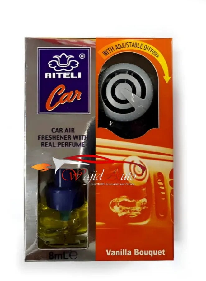 معطر هواء شواية مكيف السيارة بالفانيليا