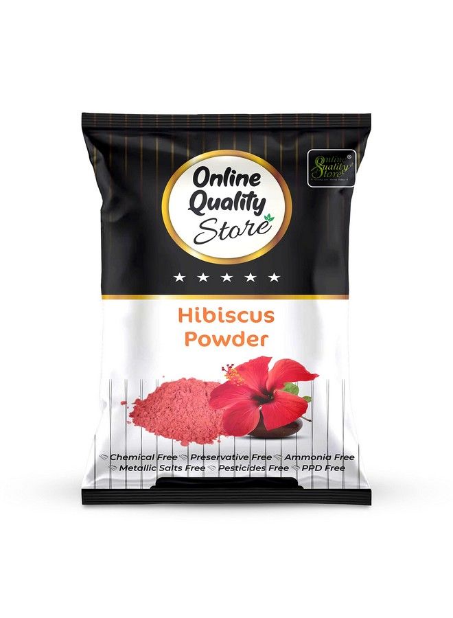 Online Quality Store ريثا (100غ) + أملا (100غ) + شيكاكاي (100غ) + برينغراج (100غ) + كركديه (100غ) + حناء (100غ) مسحوق للشعر 600غ - Image 5