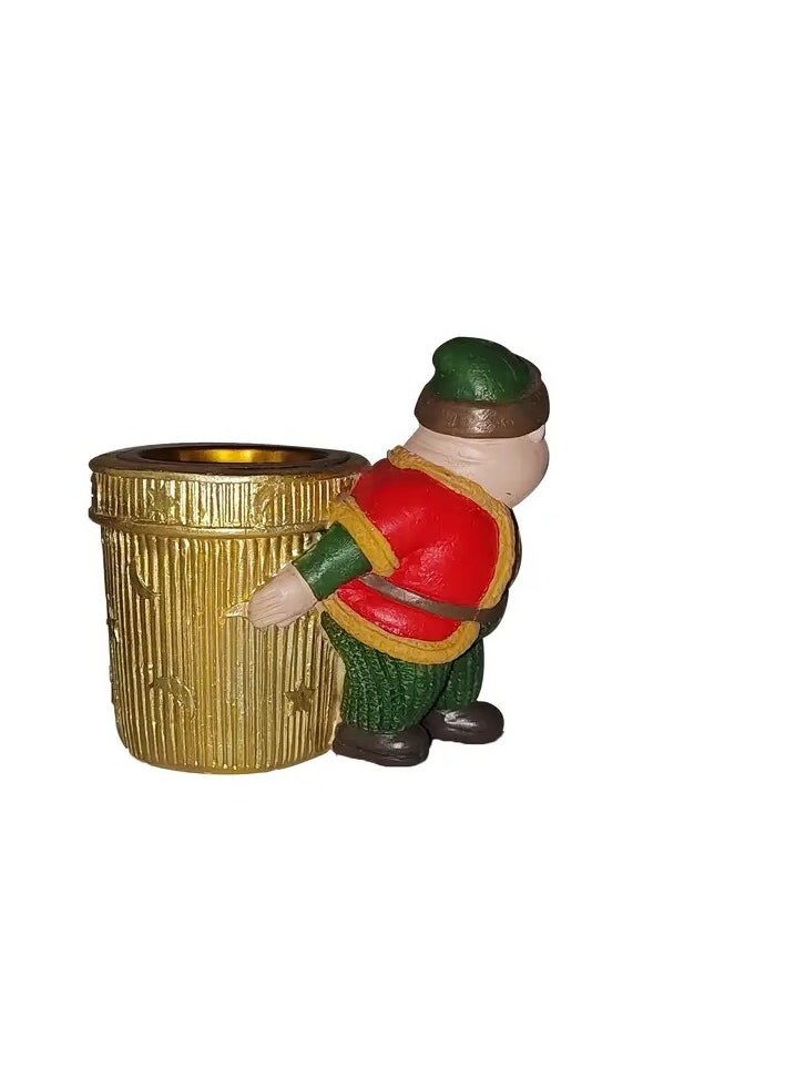 Home Care - Eid Celebration Aromatherapy Cup Statue - Creative Middle Eastern Muslim Figurine, Resin Crafted for Home & Office Decor 9.5X10.5X7 cm - Image 1