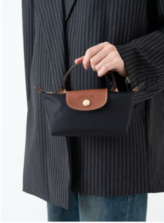 لونج شامب حقيبة مكياج صغيرة متعددة الاستخدامات كلاسيكية للنساء حقيبة يد، حقيبة كتف، حقيبة صغيرة محمولة باليد - Image 2