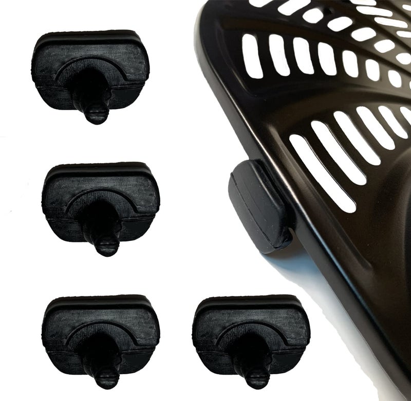 Air Fryer Rubber Bumpers for Gourmia 6QT 7QT Air Fryers 4PCS Premium Air Fryer Rubber Feet Silicone Rubber Tabs Rubber Tips Rubber Pieces Rubber Parts for Gourmia Air Fryer Crisper Plate