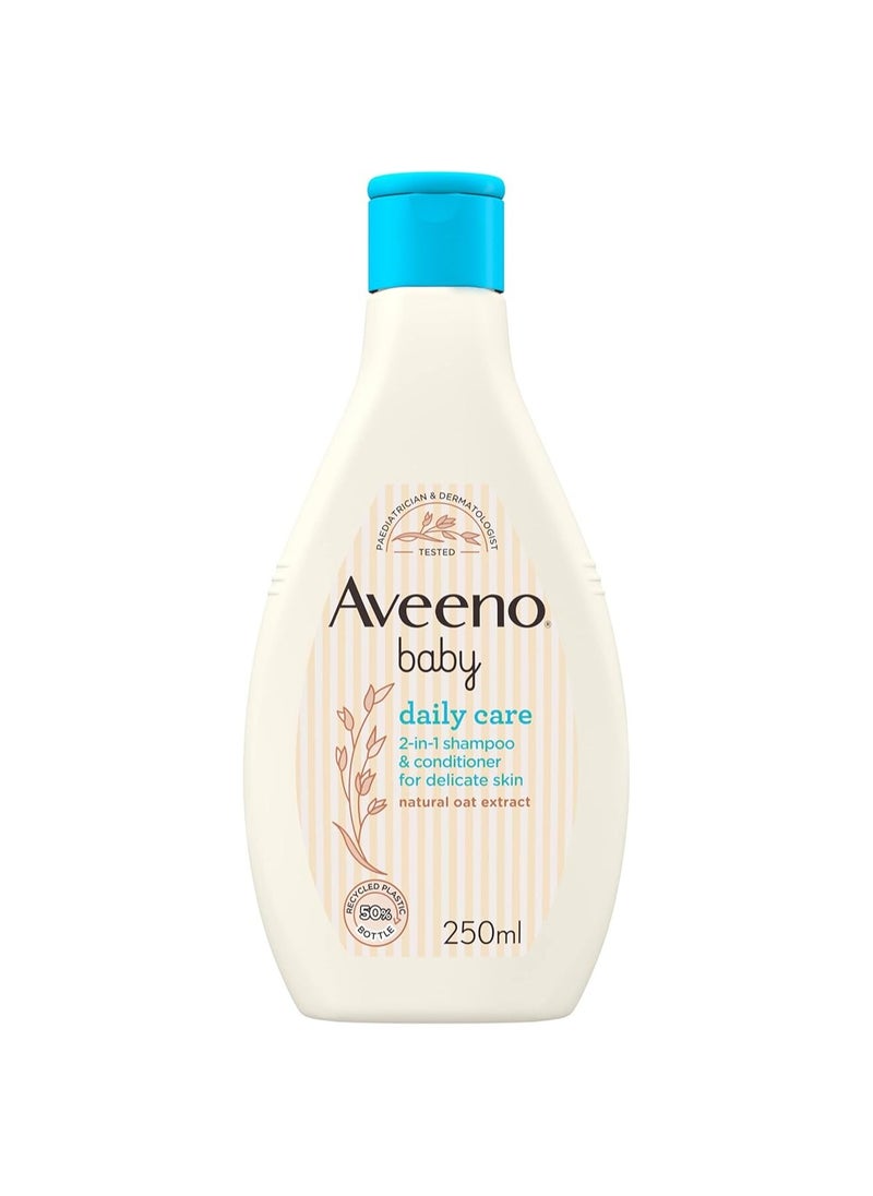 Aveeno Baby Daily Care 2 In 1 Shampoo And Conditioner With Natural Oat Extract  - Image 1