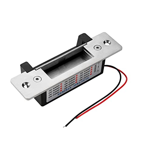 YUHANUS Electric Door Strike Lock ANSI Standard Heavy Duty 12V DC Fail-Secure or Fail-Safe Adjustable for Access Control Cylindrical Locksets - Image 3