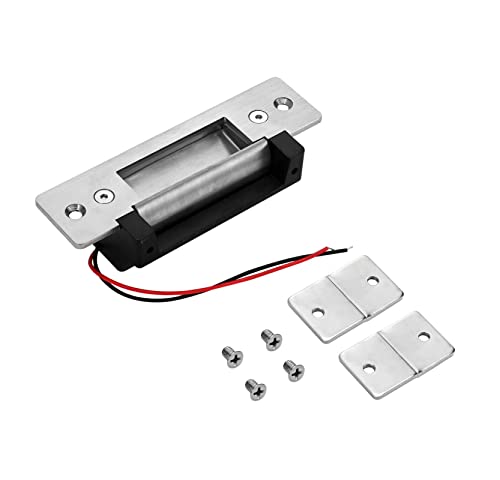 YUHANUS Electric Door Strike Lock ANSI Standard Heavy Duty 12V DC Fail-Secure or Fail-Safe Adjustable for Access Control Cylindrical Locksets - Image 4