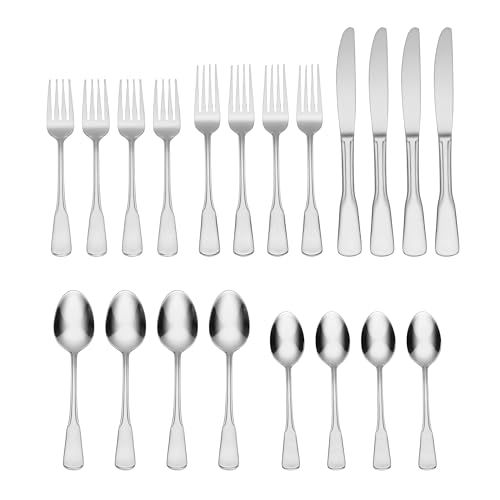 Oneida Colonial Boston 20-Piece Flatware Set, Service for 4, Silver - Image 2