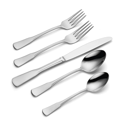 Oneida Colonial Boston 20-Piece Flatware Set, Service for 4, Silver - Image 3