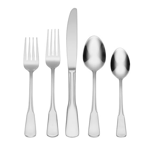 Oneida Colonial Boston 20-Piece Flatware Set, Service for 4, Silver - Image 1