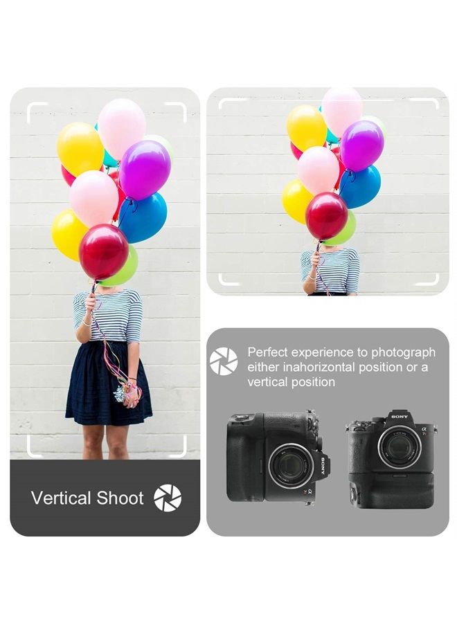 MK-A7R IV مقبض بطارية عمودي احترافي متوافق مع سوني A7IV A7RIV A9II