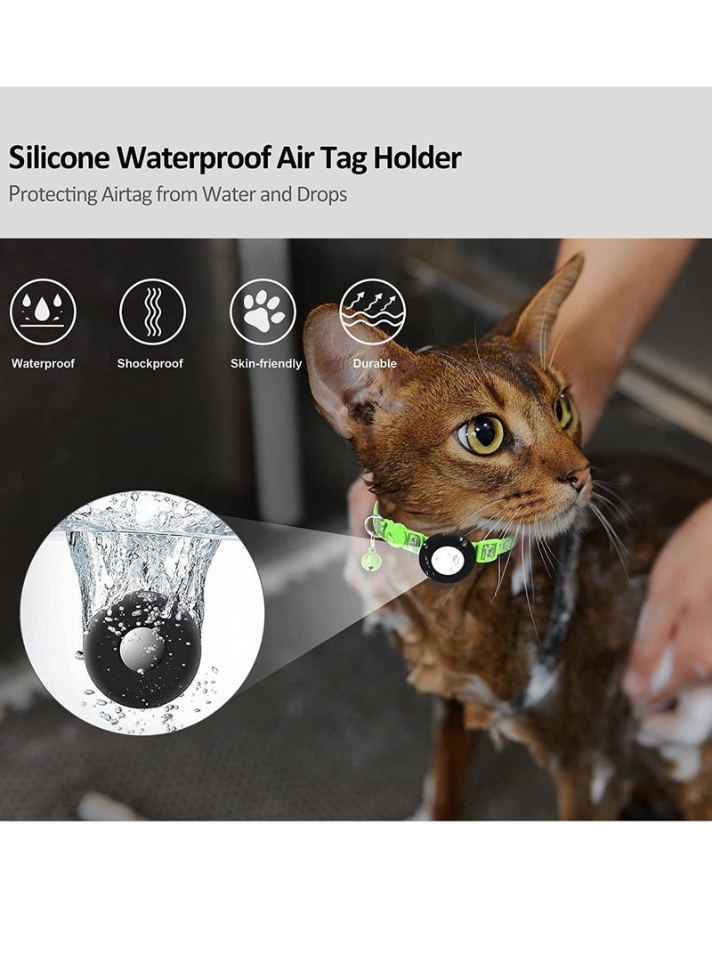 Airtag Reflective Collar with Bell - Image 4