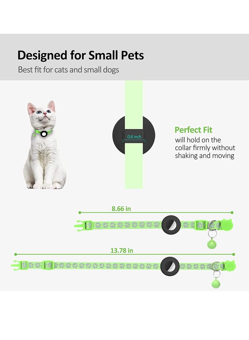 Airtag Reflective Collar with Bell - Image 2