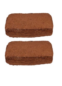 BESTOMZ Bestomz 2pcs Coconut Choir Bricks Compressed Coco Peat Brick for Seed Starting Mix Reptiles Garden  - Image 1