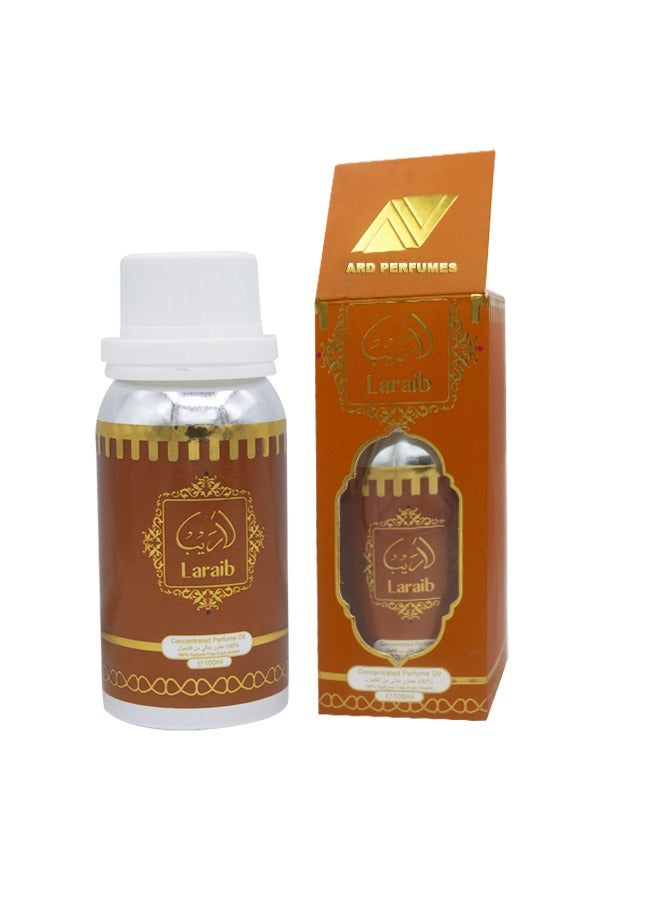 ARD PERFUMES Laraib 100ml Concentrated Perfume Oil  - Image 1